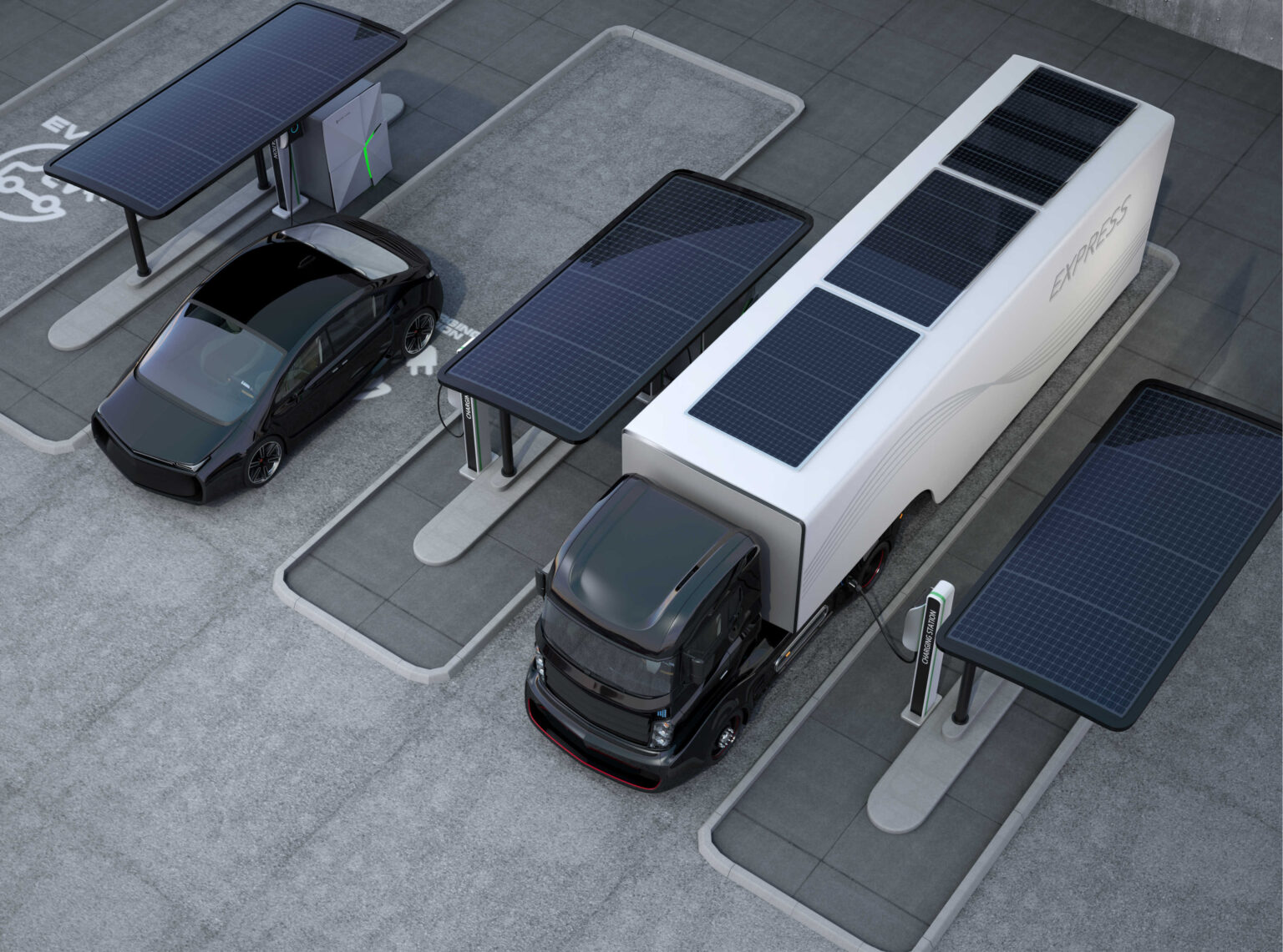 Solar power in trucking's forecast as fleets find energy, cost savings